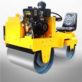 Mini rolo compactador de tambor duplo